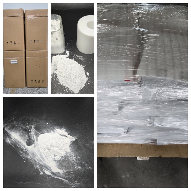7.0-8.0 Dielectrische constante witte PVDF-pellets UV-bestendige voor spuitgevormd onderdeel