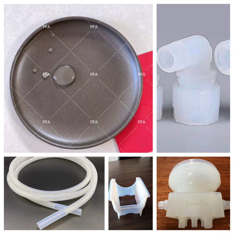 Fluorpolymer PFA Hars 35 MPa Treksterkte Virgin PFA Pellet Voor Vormen