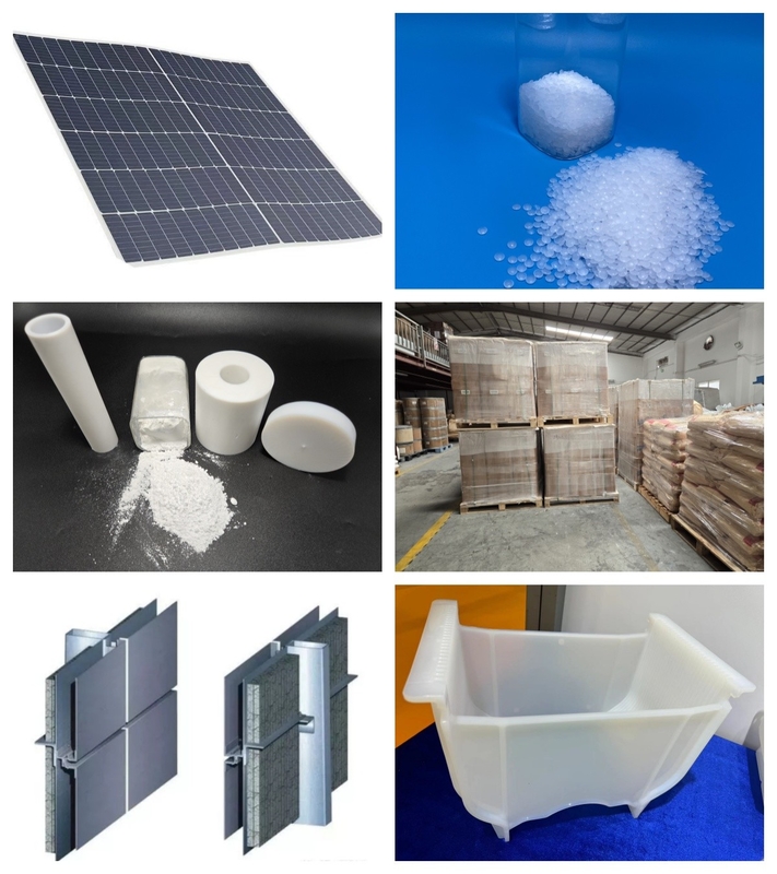 PVDF-pellets UV-bestendige met 0,25 W/mK thermische geleidbaarheid