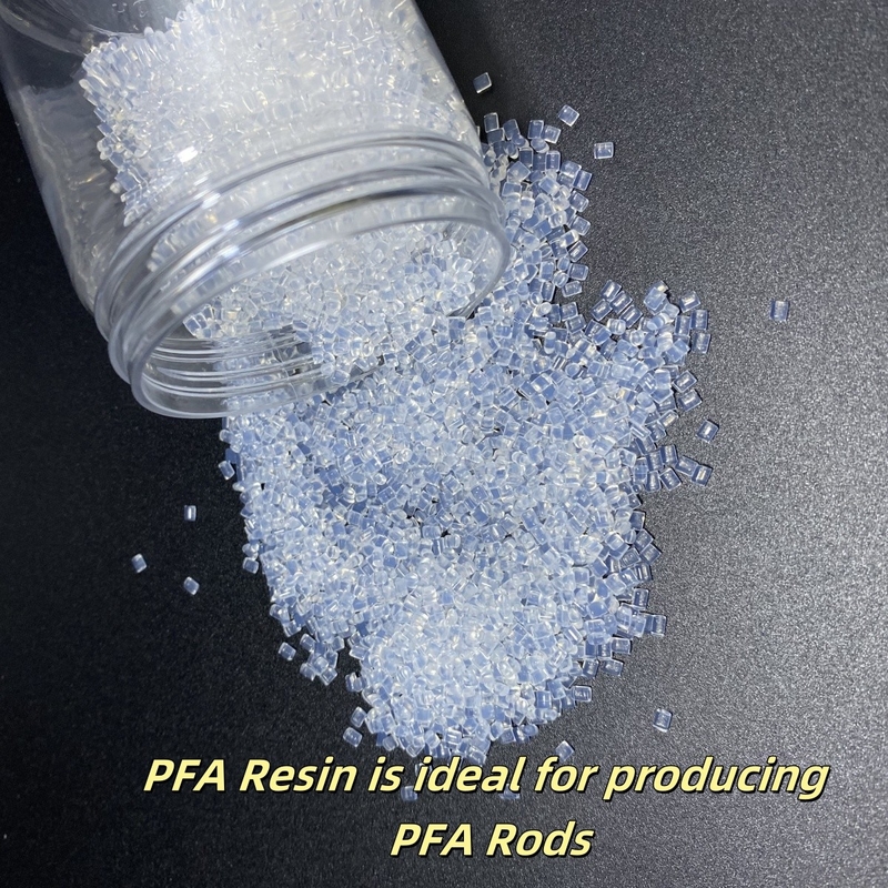 PFA-hars voor de productie van PFA-staven in slijtagebestendige mechanische onderdelen met lage wrijving
